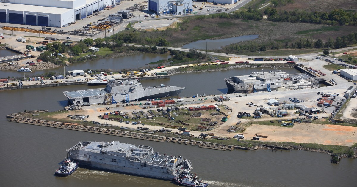 Austal USA Launches USNS Cody (EPF 14) And Kingsville (LCS 36) | Austal ...