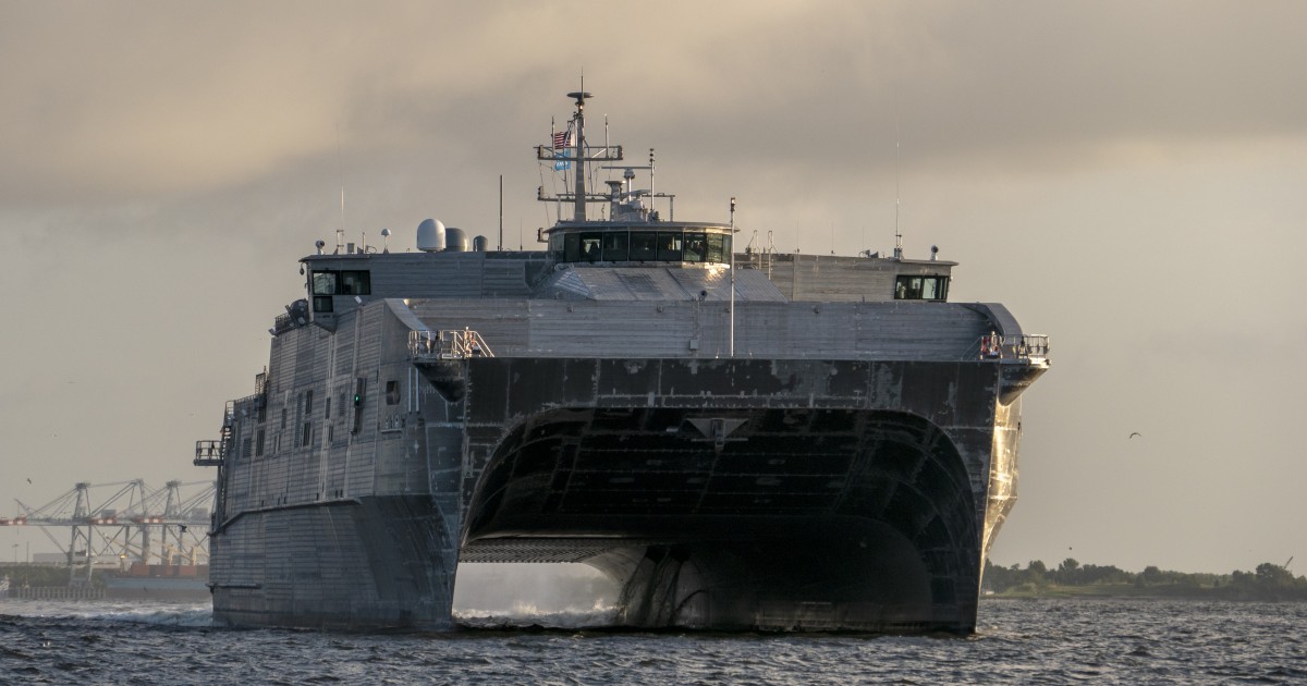 The Future USNS Puerto Rico (EPF 11) Successfully Completes Sea Trials